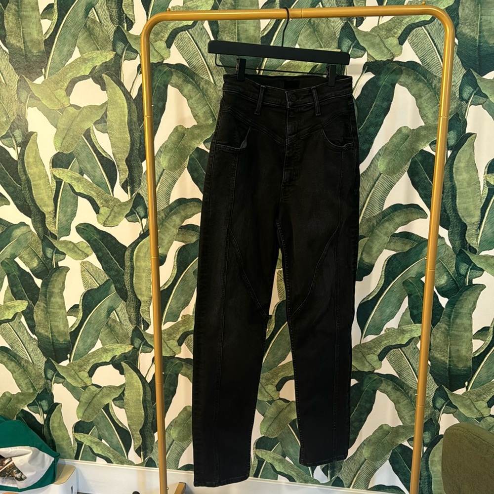 Gorgeous grey black mother denim size 25. New without tags